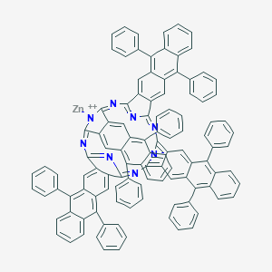 molecular formula C112H64N8Zn B119674 Tetraanthraporphyrazine CAS No. 147402-24-2