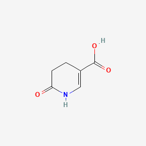 molecular formula C6H7NO3 B1196742 1,4,5,6-四氢-6-氧烟酸 CAS No. 5155-13-5