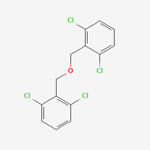 molecular formula C14H10Cl4O B11967466 Ether, bis(2,6-dichlorobenzyl) CAS No. 73927-56-7