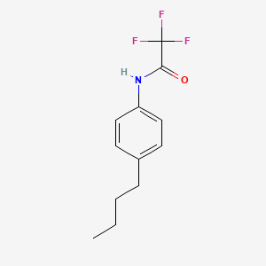 molecular formula C12H14F3NO B11967511 N-(4-butylphenyl)-2,2,2-trifluoroacetamide CAS No. 448250-66-6