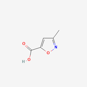 molecular formula C5H5NO3 B1196753 3-甲基异噁唑-5-羧酸 CAS No. 4857-42-5