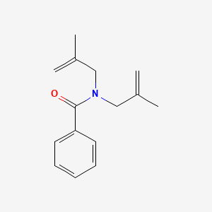 molecular formula C15H19NO B11967784 n,n-Bis(2-methylprop-2-en-1-yl)benzamide CAS No. 66747-21-5