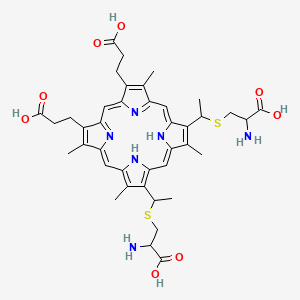 B1196786 Porphyrin c CAS No. 635-50-7