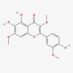 molecular formula C18H16O8 B1196787 Chrysosplenol C CAS No. 23370-16-3