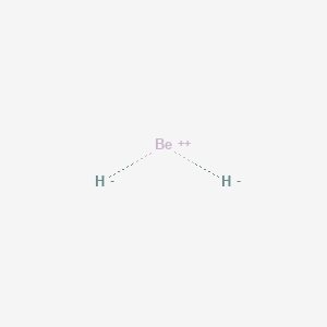 molecular formula BeH2 B1196791 Beryllium hydride CAS No. 7787-52-2