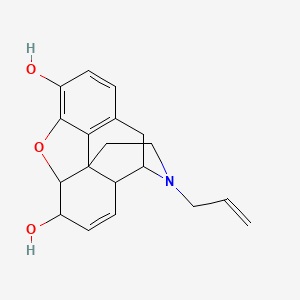 molecular formula C19H21NO3 B1196794 Lethidrone 