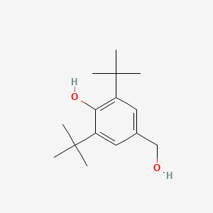 molecular formula C15H24O2 B1196797 3,5-Di-tert-butyl-4-hydroxybenzyl alcohol CAS No. 88-26-6