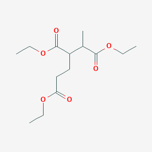 molecular formula C14H24O6 B11967975 Triethyl pentane-1,3,4-tricarboxylate CAS No. 7252-77-9