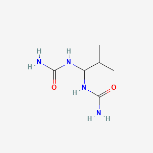 molecular formula C6H14N4O2 B1196803 Isobutylidenediurea CAS No. 6104-30-9