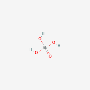 B1196807 Antimonic acid CAS No. 13453-10-6