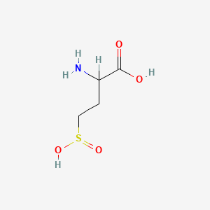 molecular formula C4H9NO4S B1196811 2-Amino-4-sulfinobutanoic acid CAS No. 31523-80-5