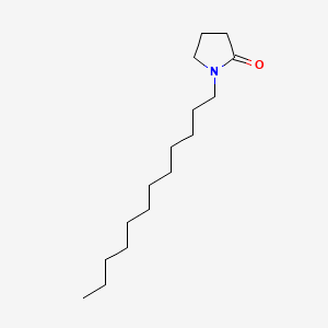 molecular formula C16H31NO B1196820 1-Dodecyl-2-pyrrolidinone CAS No. 2687-96-9