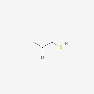 molecular formula C3H6OS B1196832 1-Mercapto-2-propanone CAS No. 24653-75-6