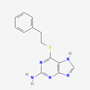 6-phenethylsulfanyl-7H-purin-2-amine