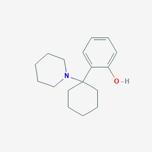 2-[1-(Piperidin-1-yl)cyclohexyl]phenol