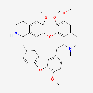 molecular formula C37H40N2O6 B1196860 N'-Nor-D-tetrandrine CAS No. 70191-82-1