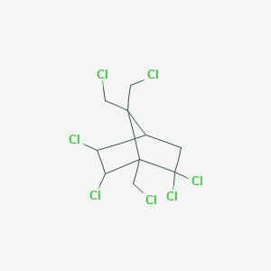 molecular formula C10H11Cl7 B1196870 Sonatox 
