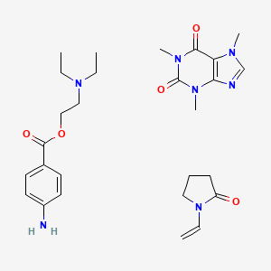 molecular formula C27H39N7O5 B1196882 Impletol depot bayer CAS No. 95017-34-8