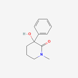 3-Hydroxy-1-methyl-3-phenyl-2-piperidinone