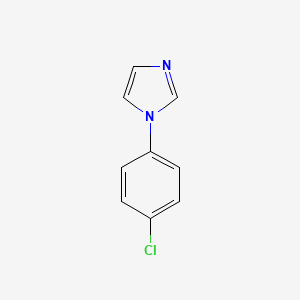 molecular formula C9H7ClN2 B1196904 1-(4-Chlorophenyl)imidazole CAS No. 51581-54-5