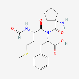 N-Formylmethionyl-cycloleucyl-phenylalanine