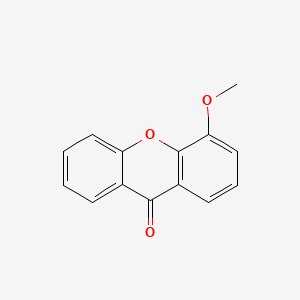 molecular formula C14H10O3 B1196914 4-Methoxy-9H-xanthen-9-one CAS No. 6702-58-5