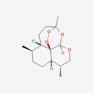 (4S,5R,8S,9R,12R,13R)-1,5,9-trimethyl-11,14,15,16-tetraoxatetracyclo[10.3.1.04,13.08,13]hexadecane