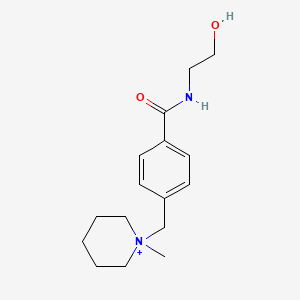1-(4-{[(2-Hydroxyethyl)amino]carbonyl}benzyl)-1-methylpiperidinium