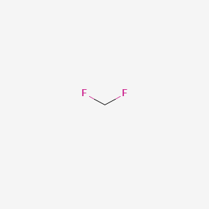 molecular formula CH2F2 B1196922 Difluoromethane CAS No. 75-10-5