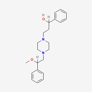 molecular formula C22H30N2O2 B1196935 Eprozinol CAS No. 32665-36-4