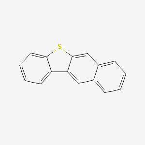 molecular formula C16H10S B1196943 Benzo[b]naphtho[2,3-d]thiophene CAS No. 243-46-9
