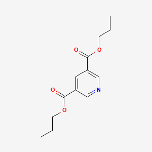 molecular formula C13H17NO4 B11969491 Dipropyl pyridine-3,5-dicarboxylate CAS No. 39891-44-6
