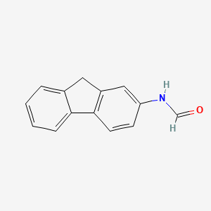 molecular formula C14H11NO B11969567 2-Formylaminofluorene CAS No. 6957-71-7