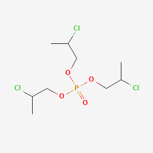 molecular formula C9H18Cl3O4P B1196958 Tris(2-chloropropyl) phosphate CAS No. 6145-73-9