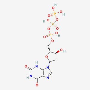 molecular formula C10H15N4O14P3 B1196967 dXTP 