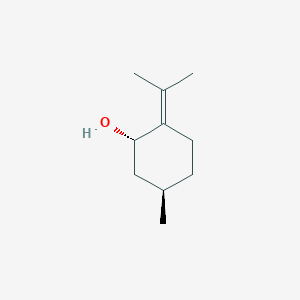 molecular formula C10H18O B1196968 (+)-trans-Pulegol 