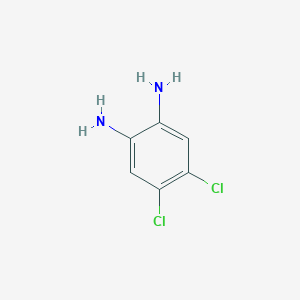 molecular formula C6H6Cl2N2 B119697 4,5-dichlorobenzene-1,2-diamine CAS No. 5348-42-5