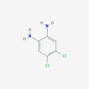 molecular formula C6H6Cl2N2 B119697 4,5-二氯-邻苯二胺 CAS No. 5348-42-5