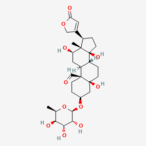molecular formula C29H42O11 B1196972 α-抗阿林 CAS No. 23605-05-2