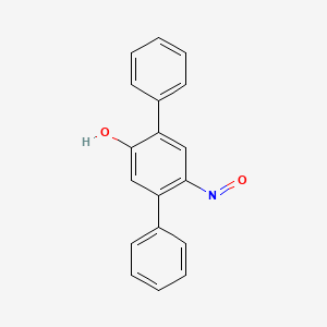 molecular formula C18H13NO2 B11969735 2,5-Diphenyl-(1,4)benzoquinone monooxime CAS No. 1965-34-0
