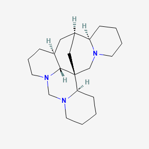 molecular formula C21H35N3 B1196976 Homoormosanine CAS No. 10550-80-8