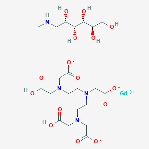 molecular formula C21H37GdN4O15 B1196982 Meglumine gadopentetate 