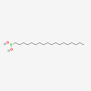 molecular formula C18H39BO2 B1196986 Octadecylboronic acid CAS No. 4445-09-4