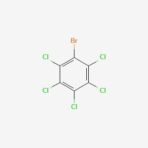 molecular formula C6BrCl5 B11970014 Benzene, bromopentachloro- CAS No. 13074-96-9