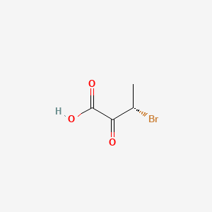 molecular formula C4H5BrO3 B1197008 2-Keto-3-bromobutyrate CAS No. 71183-36-3