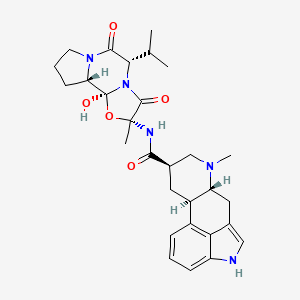 molecular formula C29H37N5O5 B1197010 Dihydroergovaline CAS No. 3036-37-1