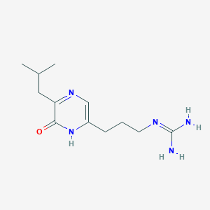 molecular formula C12H21N5O B1197012 Arglecin CAS No. 34098-41-4