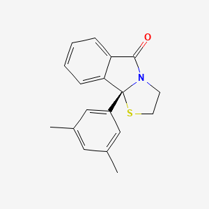 9b-(3,5-Dimethylphenyl)-2,3-dihydrothiazolo(2,3-a)isoindol-5(9bH)-one