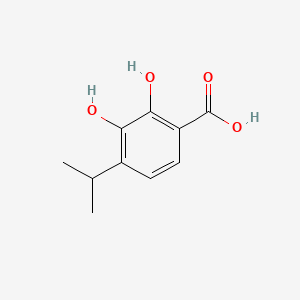 2,3-Dihydroxy-4-(1-methylethyl)benzoic acid