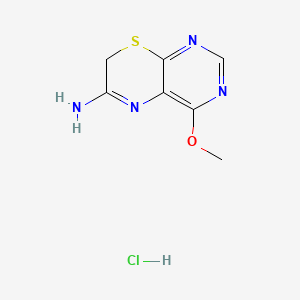 molecular formula C7H9ClN4OS B1197048 Tomizine CAS No. 50602-44-3